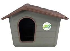 Nayeco Caseta Para Perros De Plástico Eco -Suministros Para Perros caseta para perros de plastico eco grande 1 5