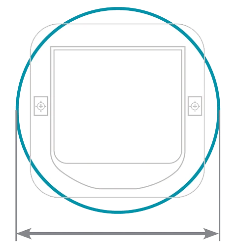 SureFlap Puerta Para Mascotas Blanca 11 SureFlap Puerta Para Mascotas Blanca - Imagen 11