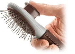 Hunter Cepillo De Cuidado Autolimpiable 5 Hunter Cepillo De Cuidado Autolimpiable -Suministros Para Perros cepillo de cuidado autolimpiable 2 3