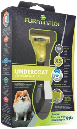 FURMINATOR Cepillo Para Perros Extra Pequeños De Pelo Largo -Suministros Para Perros cepillo para perros extra pequenos de pelo largo 7