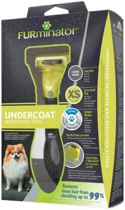 FURMINATOR Cepillo Para Perros Extra Pequeños De Pelo Largo -Suministros Para Perros cepillo para perros extra pequenos de pelo largo 8