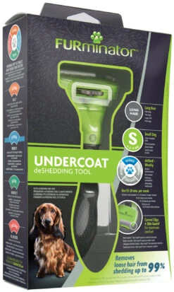 FURMINATOR Cepillo Para Perros Pequeños De Pelo Largo -Suministros Para Perros cepillo para perros pequenos de pelo largo 7