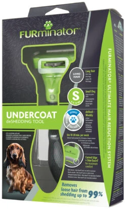 FURMINATOR Cepillo Para Perros Pequeños De Pelo Largo -Suministros Para Perros cepillo para perros pequenos de pelo largo 9