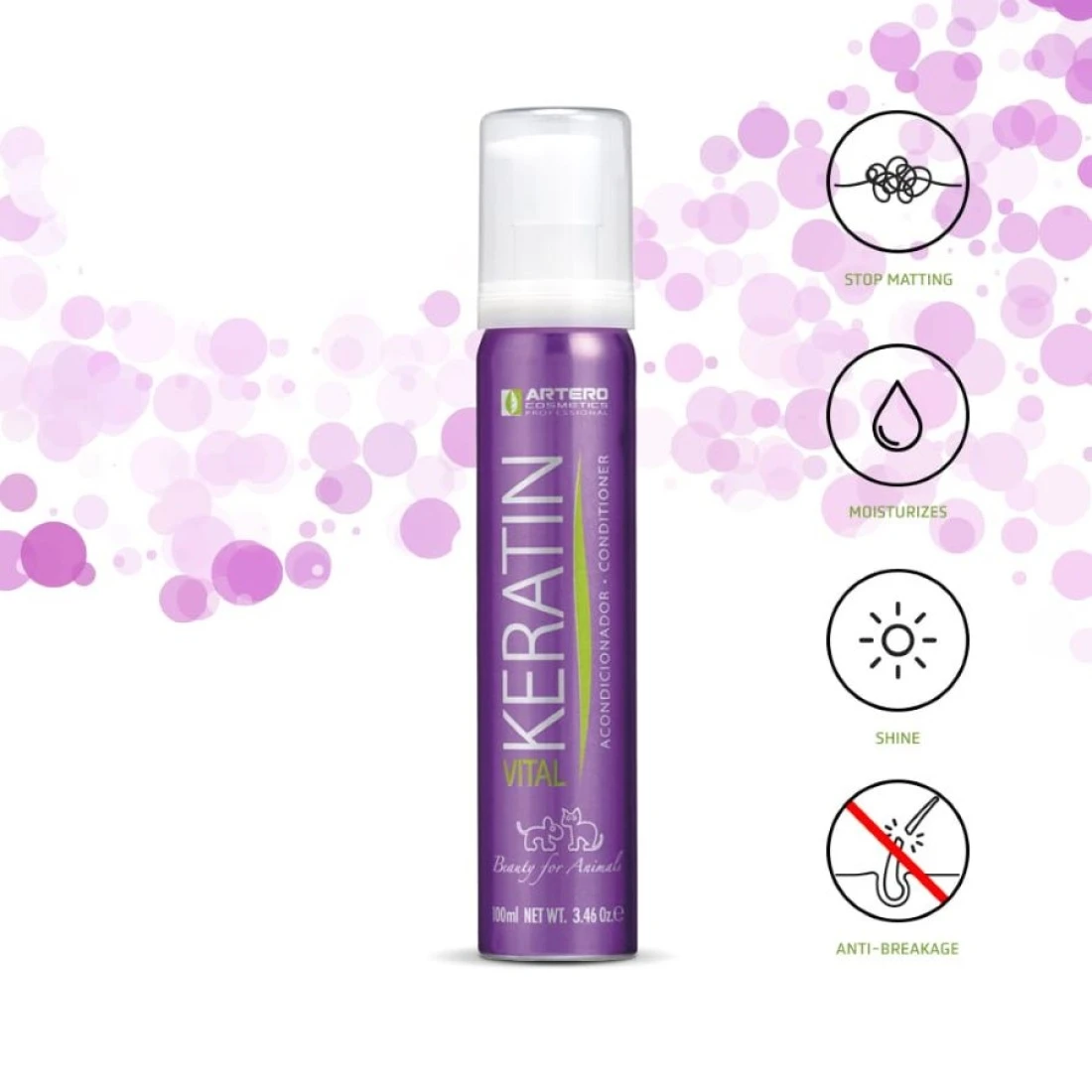 ARTERO Acondicionador Keratin Vital 2 ARTERO Acondicionador Keratin Vital - Imagen 2