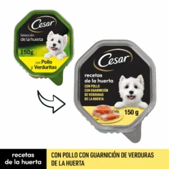 Pack 14 Comida Húmeda Perros Recetas De La Huerta En Paté Y Gelatina Tarrina 12 Pack 14 Comida Húmeda Perros Recetas De La Huerta En Paté Y Gelatina Tarrina -Suministros Para Perros comida humeda perros recetas de la huerta en pate gelatina tarrina 2