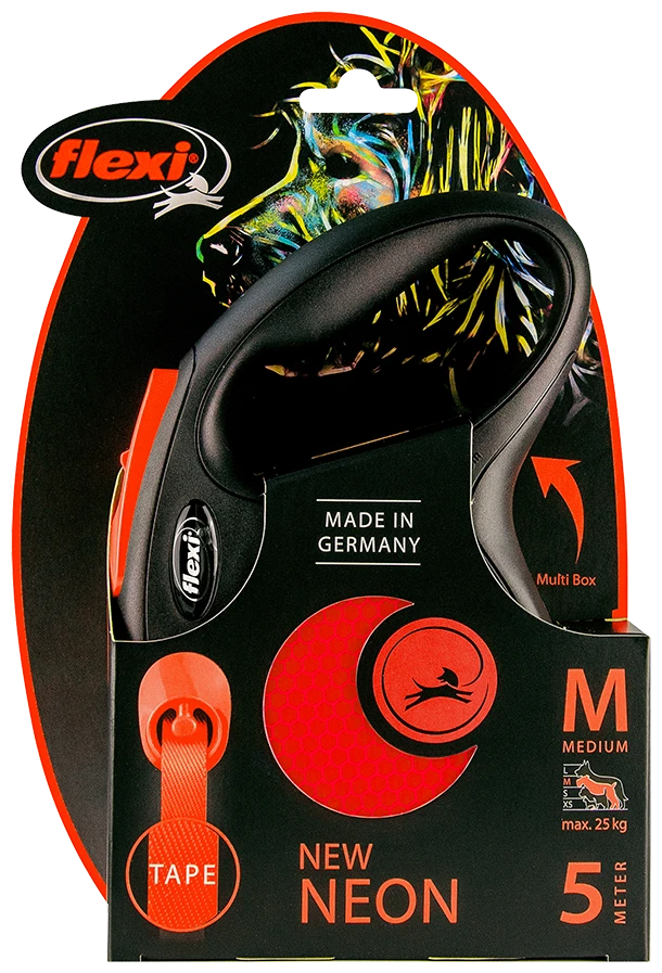 Correa Flexi New Neon Cinta 2 Correa Flexi New Neon Cinta - Imagen 2