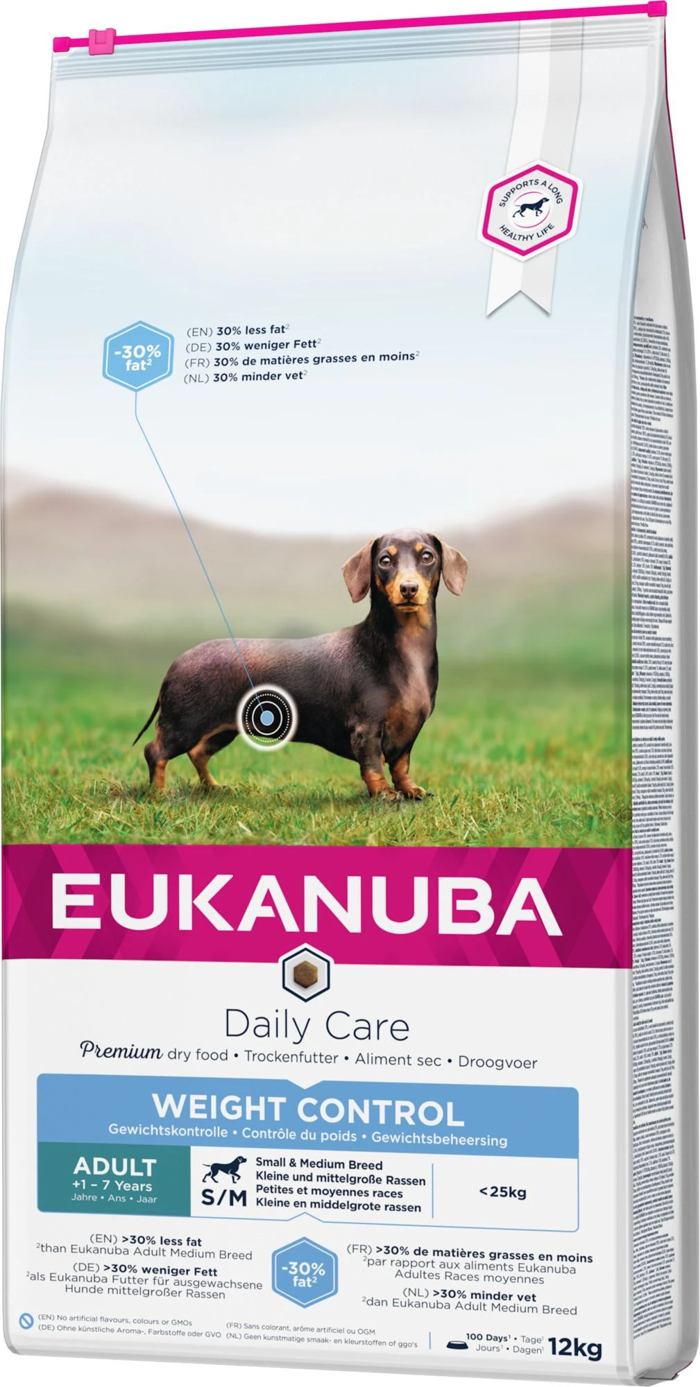 EUKANUBA Daily Care Weight Control Razas Pequeñas Y Medianas 1 EUKANUBA Daily Care Weight Control Razas Pequeñas Y Medianas