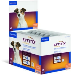 Virbac Pipetas Effitix Spot On Antiparasitario Para Perros De 4 A 10 Kg (67mg/600mg) 10 Virbac Pipetas Effitix Spot On Antiparasitario Para Perros De 4 A 10 Kg (67mg/600mg) -Suministros Para Perros effitix spot on antiparasitario mosquitos para perros de 4 a 10 kg 2