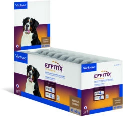 Virbac Pipetas Effitix Spot On Antiparasitariopara Perros De 40 A 60 Kg (402mg/3600mg) -Suministros Para Perros effitix spot on antiparasitario mosquitos para perros de 40 a 60 kg 2