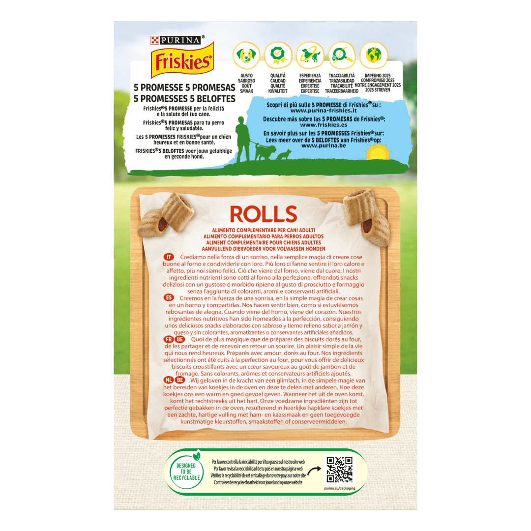 FRISKIES Pack 6 Snacks Rolls 2 FRISKIES Pack 6 Snacks Rolls - Imagen 2