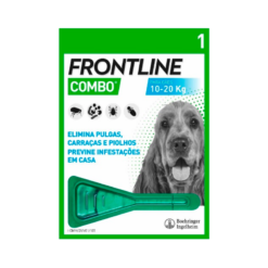 Frontline Pipetas Combo Spot-On Para Perros De 10-20 Kg -Suministros Para Perros frontline combo caes 10 20kg 1 pipeta 62728ac9be98c