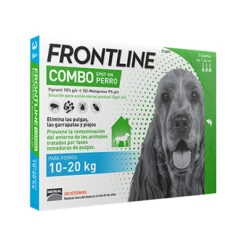 Frontline Pipetas Combo Spot-On Para Perros De 10-20 Kg -Suministros Para Perros frontline combo canine 10 20 kg