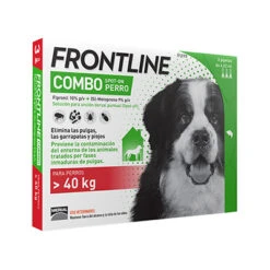 Frontline Pipetas Combo Spot-On Para Perros De 40-60 Kg -Suministros Para Perros frontline combo canine 40 kg