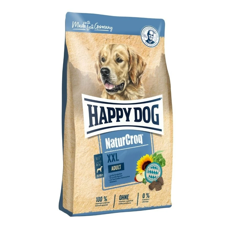 HAPPY DOG Pienso Naturcroq XXL Para Perros Muy Grandes 1 HAPPY DOG Pienso Naturcroq XXL Para Perros Muy Grandes