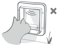 SureFlap Puerta Para Mascotas Blanca 8 SureFlap Puerta Para Mascotas Blanca - Imagen 8