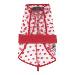 Impermeable Ajustable De Minnie Para Perros -Suministros Para Perros impermeavel minnie mouse para cao disney 1 6220e37d93320