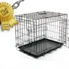 Jaula Perro Metalica Negra 2 Puertas