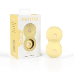 Juguete "Petit" Acuático Coco Amarillo -Suministros Para Perros juguete petit acuatico coco amarillo 3