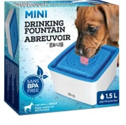 Zeus Mini Bebedero Fuente -Suministros Para Perros mini bebedero fuente 1