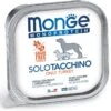 Monge Pack 6 NS Wet Paté 100% Pavo