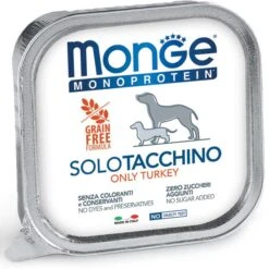 Monge Pack 6 NS Wet Paté 100% Pavo