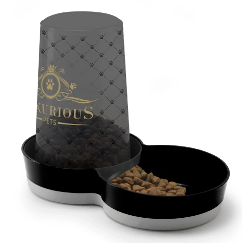 MODERNA Mp Comedero Bebedero Tasty Large Luxurious 3.79 Lt 2 MODERNA Mp Comedero Bebedero Tasty Large Luxurious 3.79 Lt - Imagen 2