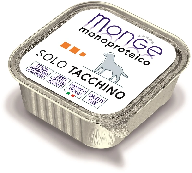 Monge Pack 6 NS Wet Paté 100% Pavo 4 Monge Pack 6 NS Wet Paté 100% Pavo - Imagen 4