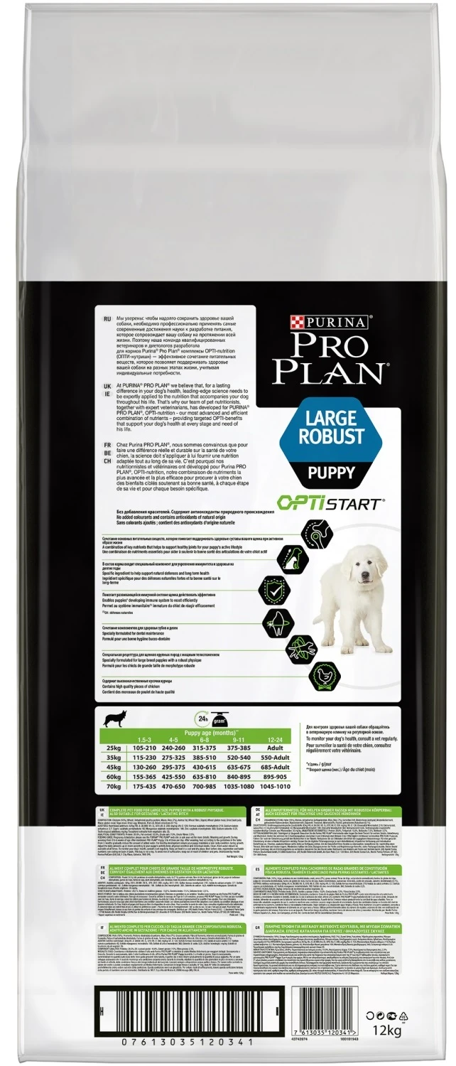 PRO PLAN Optistart Puppy De Pollo Large Robust 6 PRO PLAN Optistart Puppy De Pollo Large Robust - Imagen 6