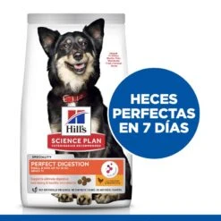 Hill's Perfect Digestion Perros Adultos Razas Pequeña Y Mini Pollo Y Arroz -Suministros Para Perros perfect digestion perros adultos razas pequenas minis pollo arroz 3 4 4