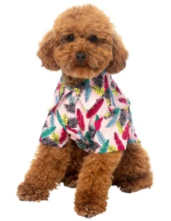 Fuzzyard Camiseta Hawaiana Ohana 8 Fuzzyard Camiseta Hawaiana Ohana -Suministros Para Perros perro camisa hawaiiana 6491b697bb19a