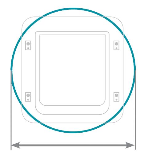 Puerta SureFlap Grande Con Microchip 12 Puerta SureFlap Grande Con Microchip - Imagen 12