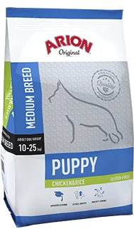 Pienso Para Perros Original Puppy Medium Pollo Y Arroz