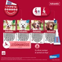 Advantix Pipetas Spot On Para Perro De Más De 25 Kg 11 Advantix Pipetas Spot On Para Perro De Más De 25 Kg -Suministros Para Perros pipetas advantix para perros 63ea70058fc09