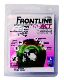 Frontline Pipetas Tri-Act Solució Spot-On Para Perros De 2-5 Kg 13 Frontline Pipetas Tri-Act Solució Spot-On Para Perros De 2-5 Kg -Suministros Para Perros pipetas tri act raza toy 2 5 kg 1