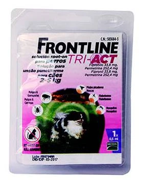 Frontline Pipetas Tri-Act Solució Spot-On Para Perros De 2-5 Kg 7 Frontline Pipetas Tri-Act Solució Spot-On Para Perros De 2-5 Kg - Imagen 7