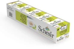 Schesir Pack 10 Pollo Con Manzana Para Su Mascota -Suministros Para Perros pollo con manzana para su mascota 5