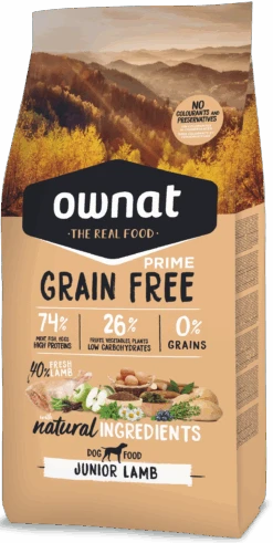 Prime Canine Junior Grain Free Cordero