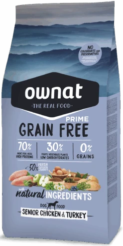 Prime Canine Senior Grain Free Pollo Y Pavo