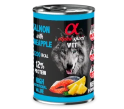 Pack 6 Comida Húmeda De Salmón Con Piña Para Perros