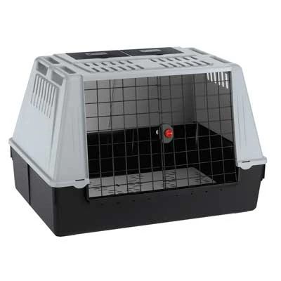 FERPLAST Transportín Atlas Car Gris 1 FERPLAST Transportín Atlas Car Gris