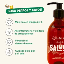 Aceite De Salmón Noruego -Suministros Para Perros wild balance aceite salmon noruego perros gatos 4 min 637333f297b94