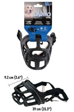 Zeus Bozal Alpha -Suministros Para Perros zeus alpha xlarge size5 muzzle 62f6815a05874